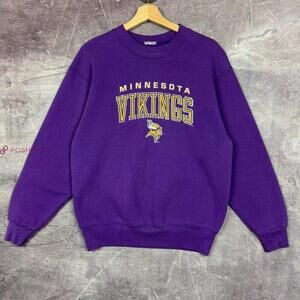 Minnesota Vikings Sweater Purple Sweatshirt 90S Vc103